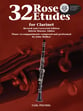 32 ROSE ETUDES CLARINET Book with Online Media Access cover